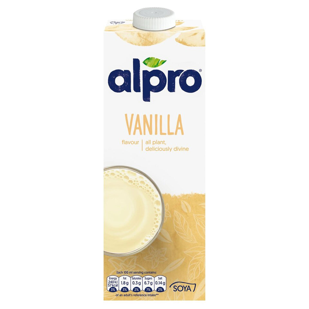 Alpro - Soya Vanilla Drink - 1L - Continental Food Store