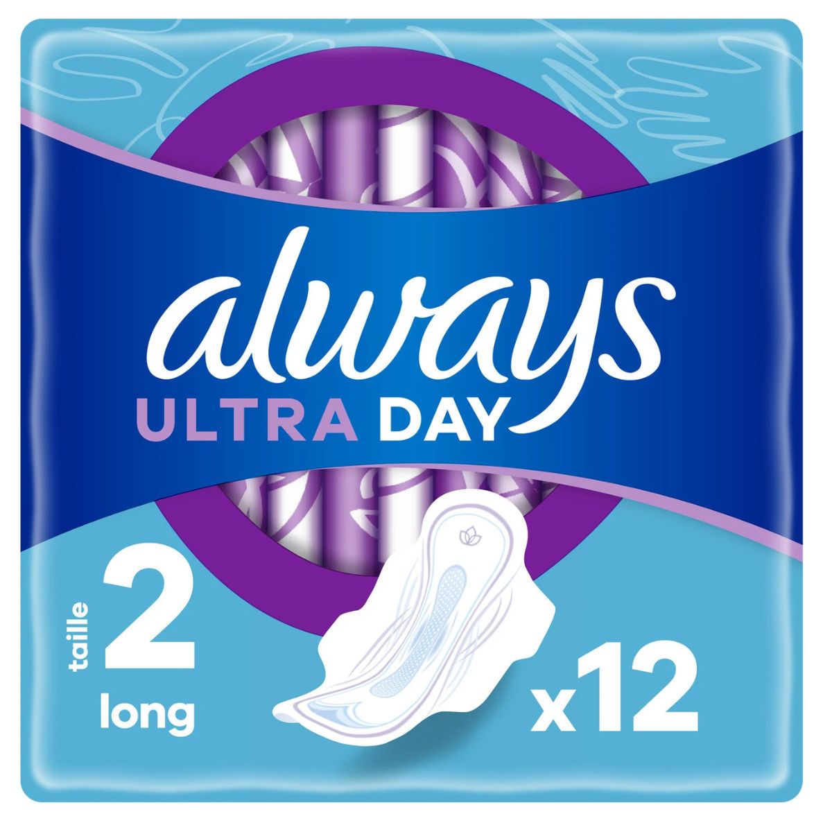 Always - Ultra Sanitary Long - 12 Pads day.