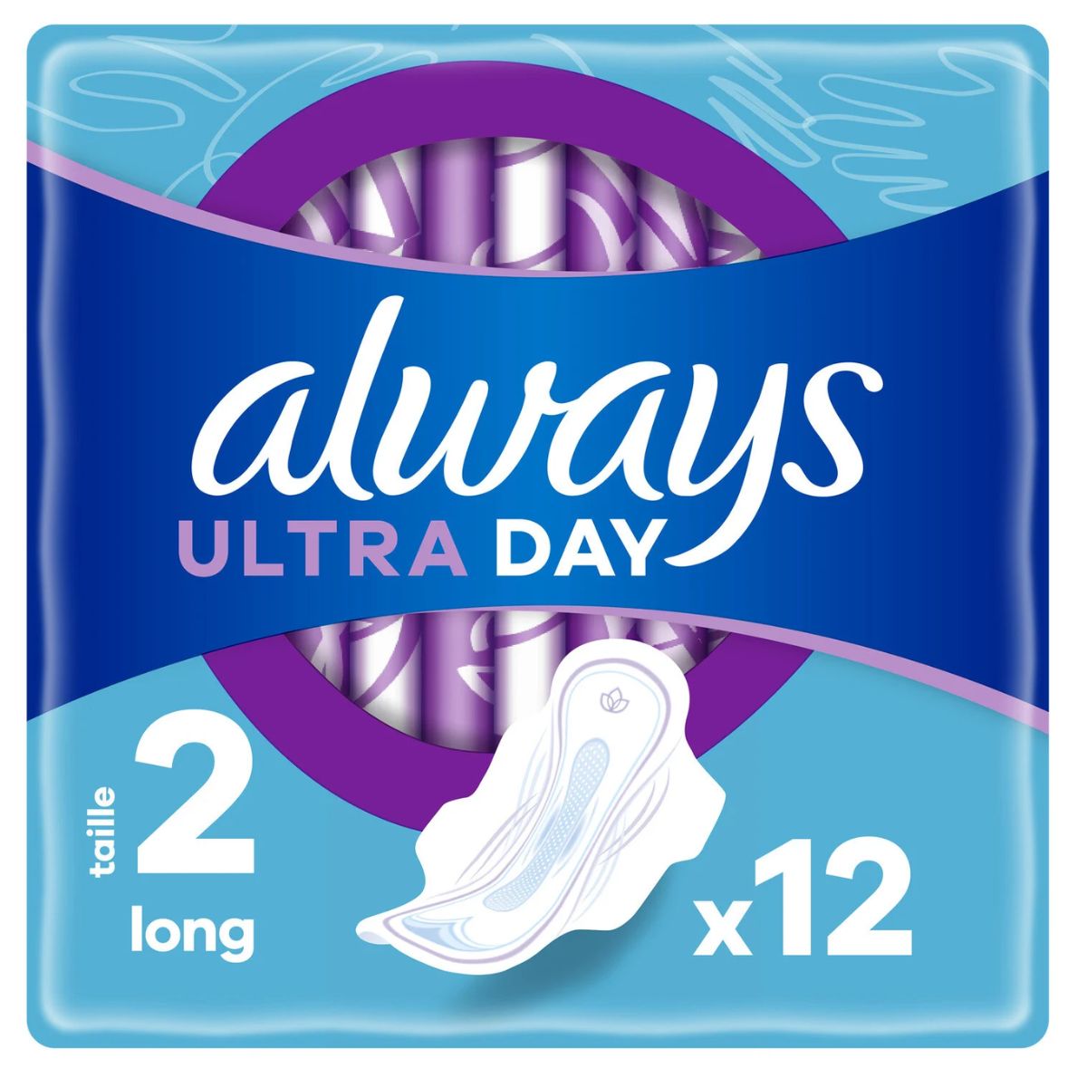 Always - Ultra Sanitary Long - 12 Pads day. Always - Ultra Sanitary Long - 12 Pads day.
