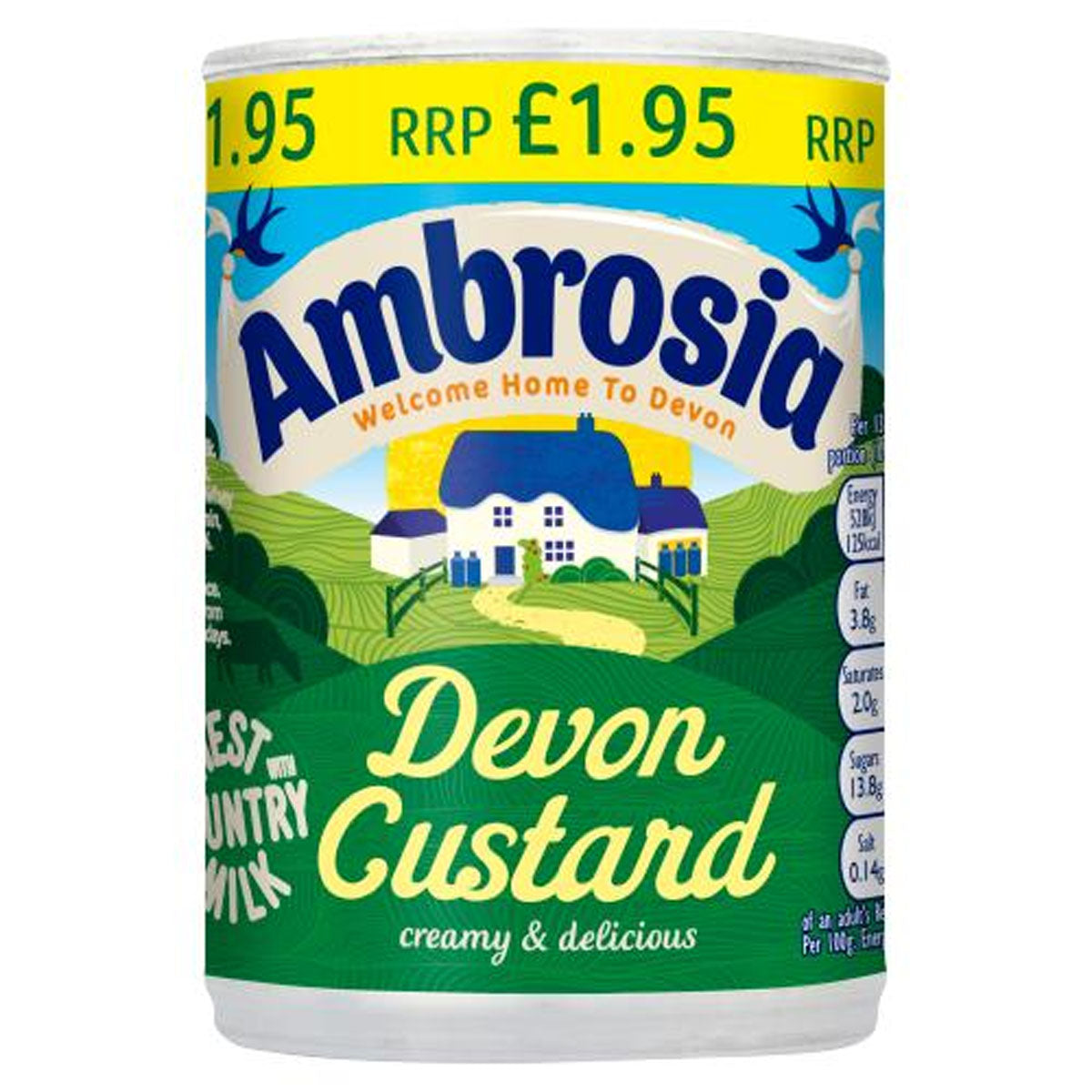 A can of Ambrosia - Devon Custard - 400g.