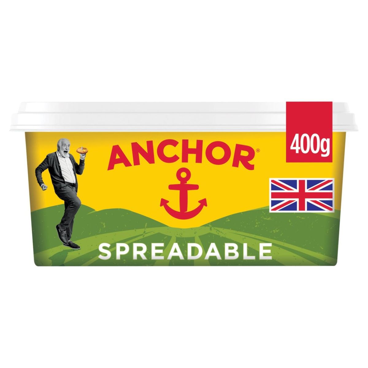 Anchor - Spreadable Blend of Butter and Rapeseed Oil - 400g.