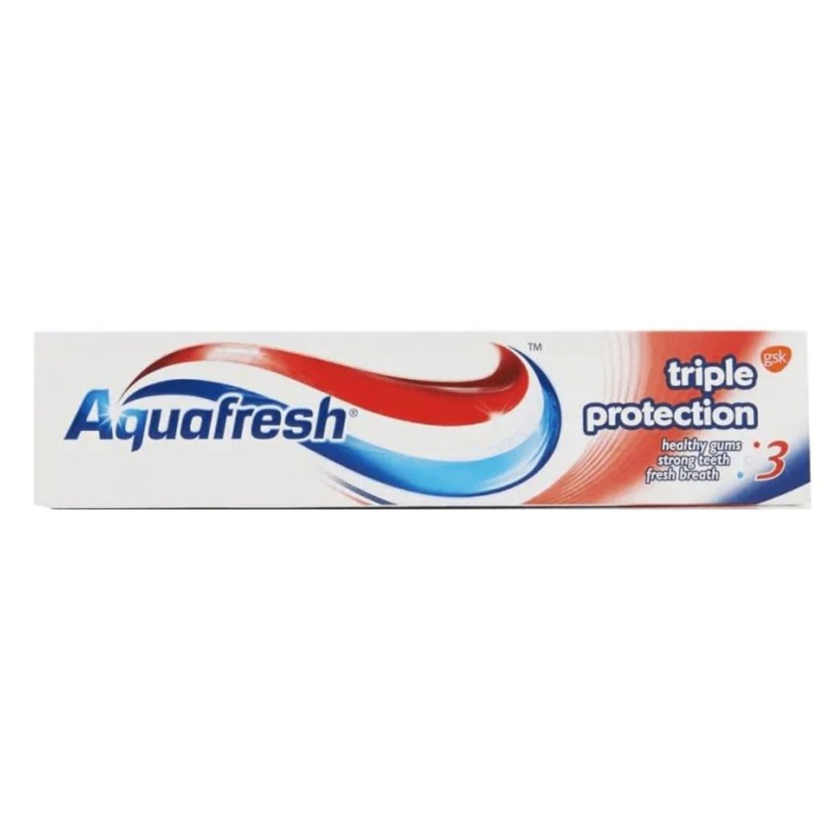 A tube of Aquafresh - Toothpaste - 100ml.