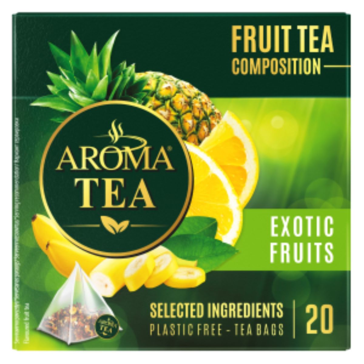 Aroma Tea - Exotic Fruits Tea - 20 Sachets.