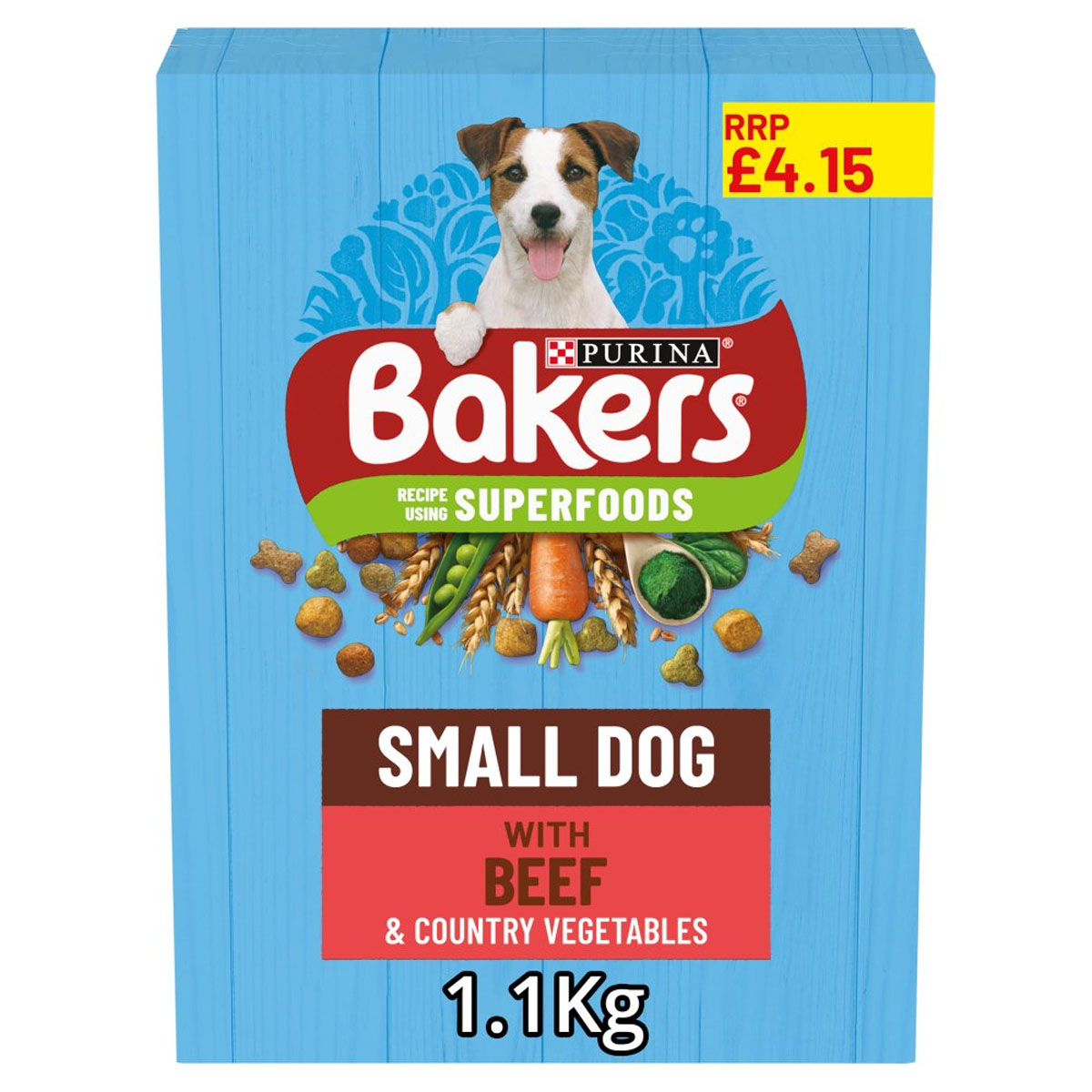 Bakers - Small Dog with Tasty Beef & Country Vegetables - 1.1kg - Continental Food Store
