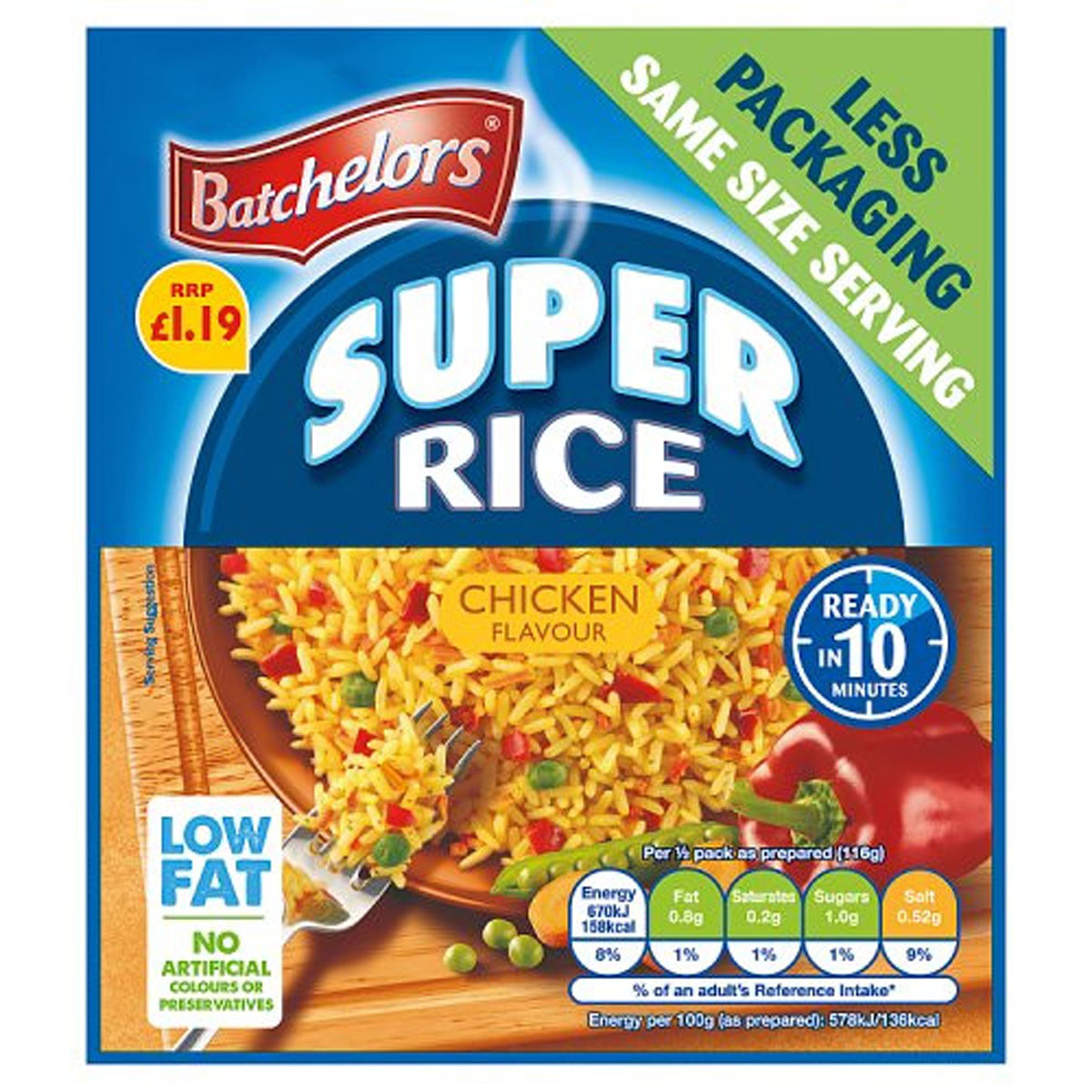 Batchelors - Super Rice Chicken - 90g - Continental Food Store Batchelors - Super Rice Chicken - 90g - Continental Food Store