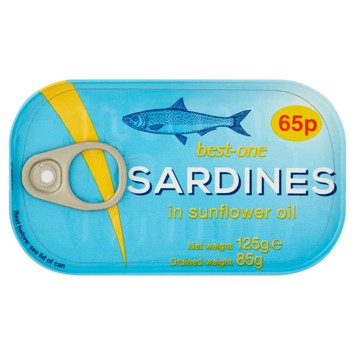 A Best One - Sardines in Sunflower Oil - 125g.