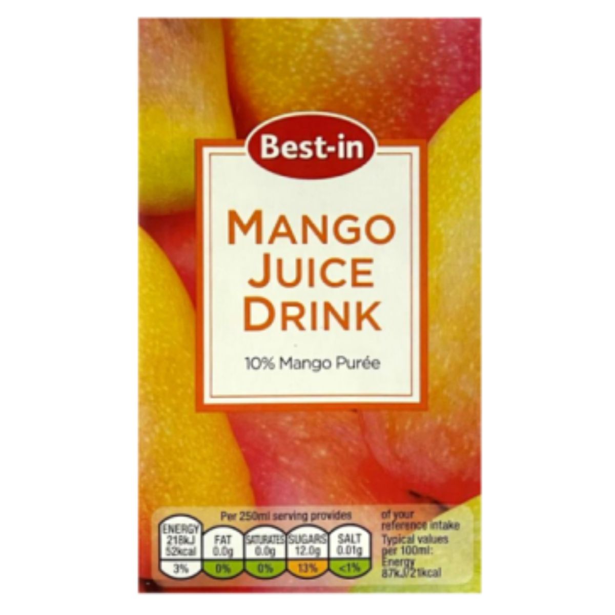 Best In - Mango Juice Drink - 250ml is the best in mango juice drink.