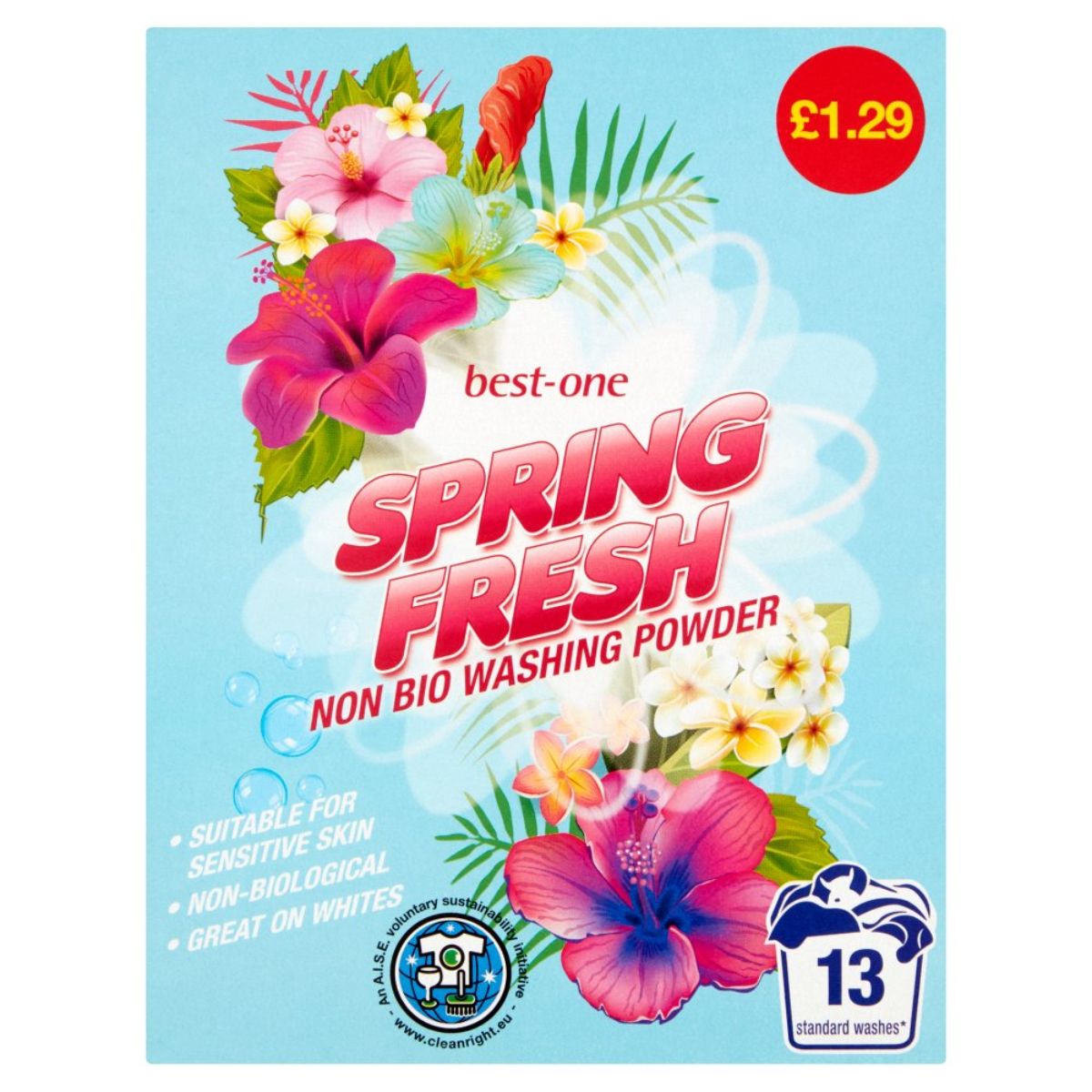 Best One - Spring Fresh Non Bio Washing Powder - 13washes