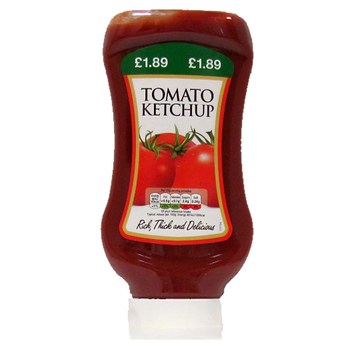 Best One - Tomato Ketchup - 560g on a white background.