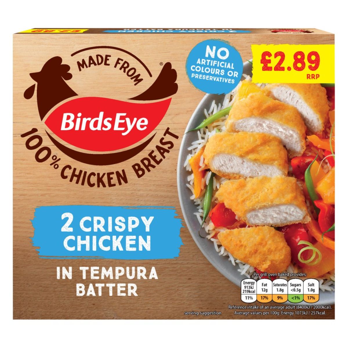 Birds Eye - 2 Crispy Chicken in Tempura Batter - 170g is the perfect product for you. Birds Eye - 2 Crispy Chicken in Tempura Batter - 170g is the perfect product for you.
