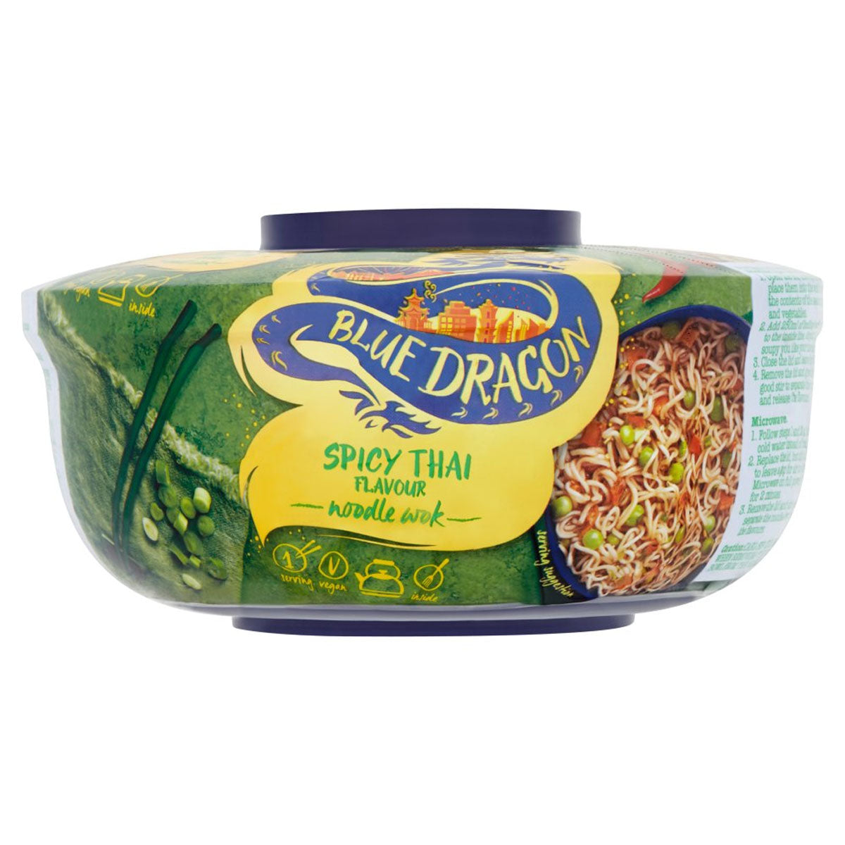 Blue Dragon - Spicy Thai Flavour Noodle Wok - 67g spicy rice. Blue Dragon - Spicy Thai Flavour Noodle Wok - 67g spicy rice.