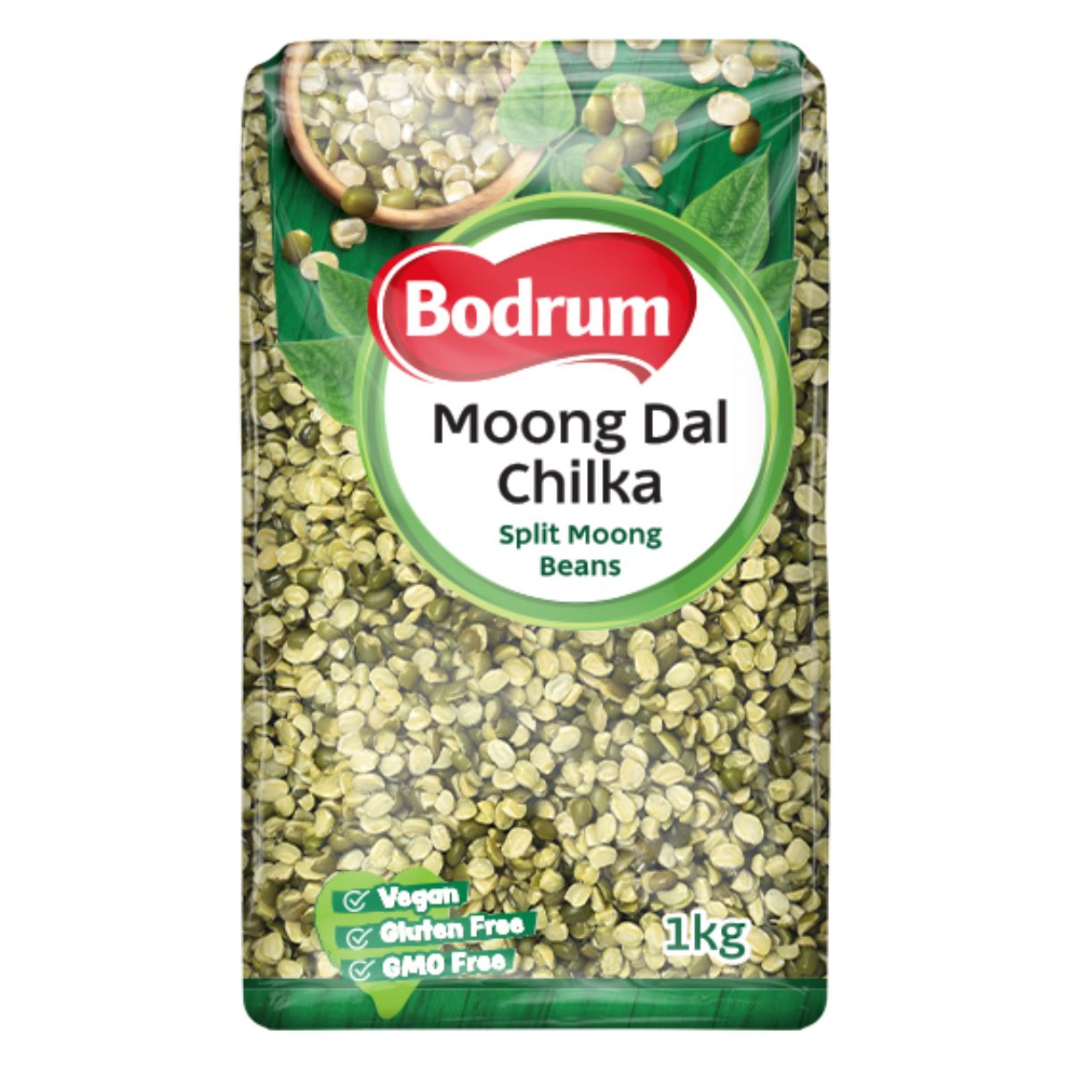 Bodrum - Moong Dal Chilka - 1kg moong dal chika.