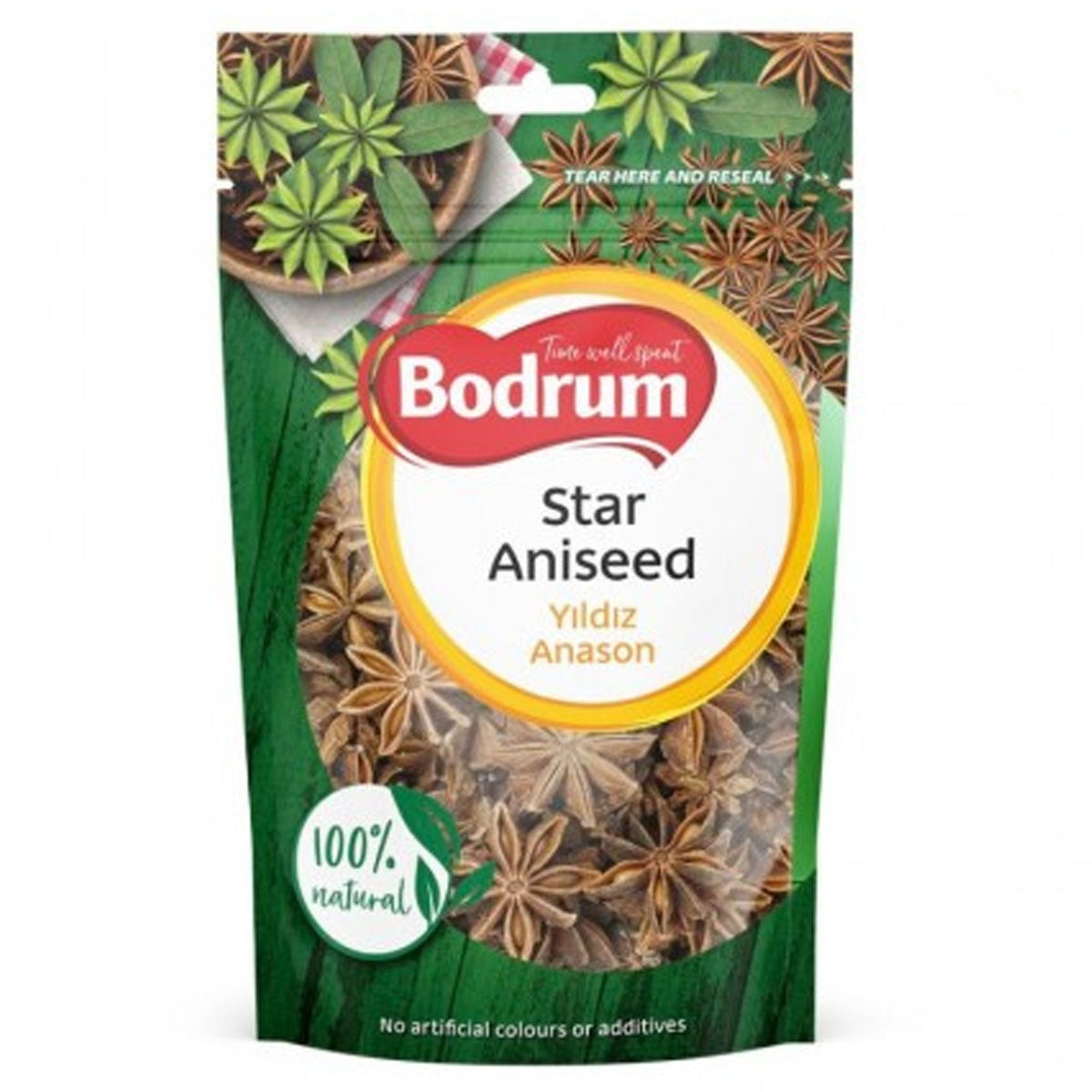 Bodrum - Star Aniseed - 50g star anise seeds.