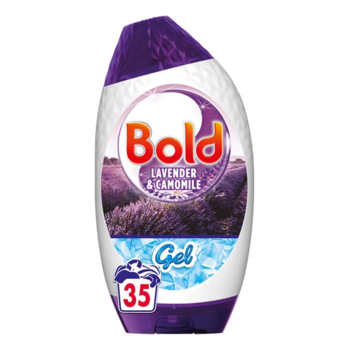 Bold 2 in 1 Lavender and Camomile Washing Liquid Gel with lavender.
