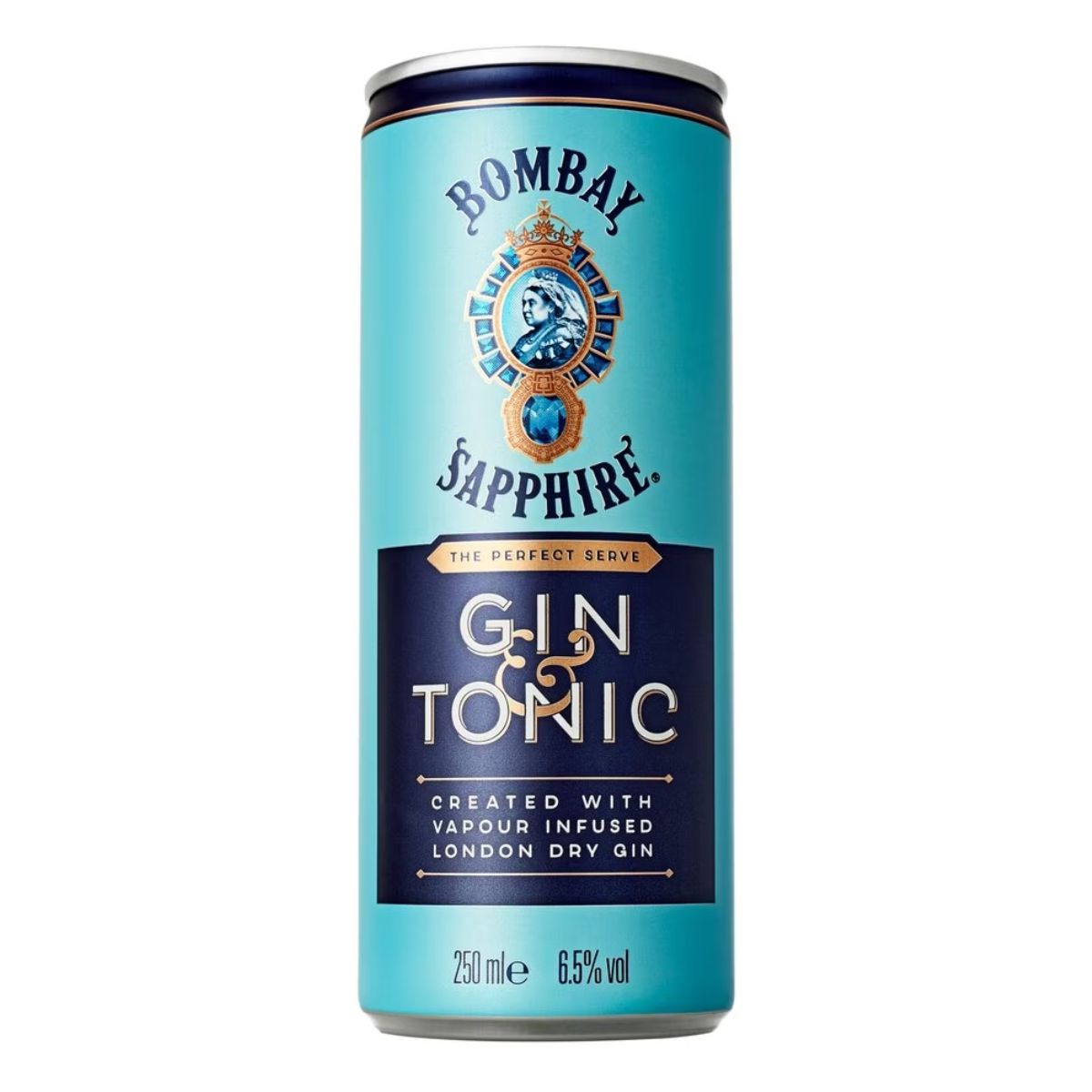 Ramsay Bombay Sapphire - Gin & Tonic (6.5% ABV) - 250ml.