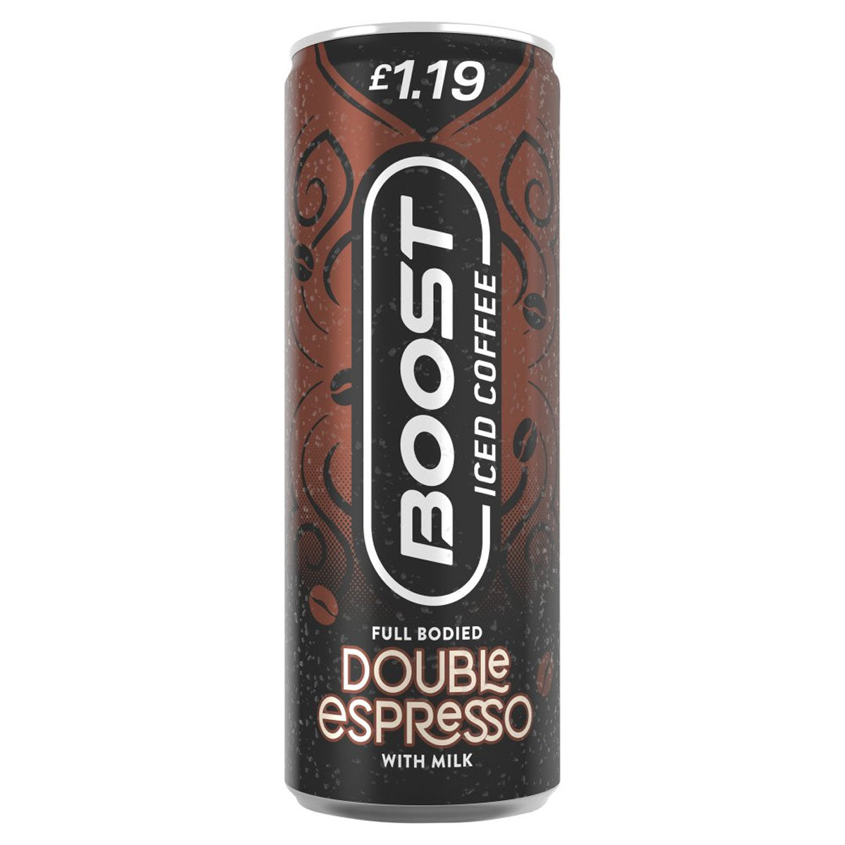 Boost - Double Espresso with Milk Iced Coffee - 250ml - Continental Food Store Boost - Double Espresso with Milk Iced Coffee - 250ml - Continental Food Store