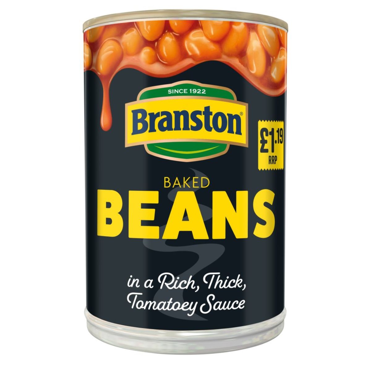 Branston - Baked Beans - 410g in a tin. Branston - Baked Beans - 410g in a tin.