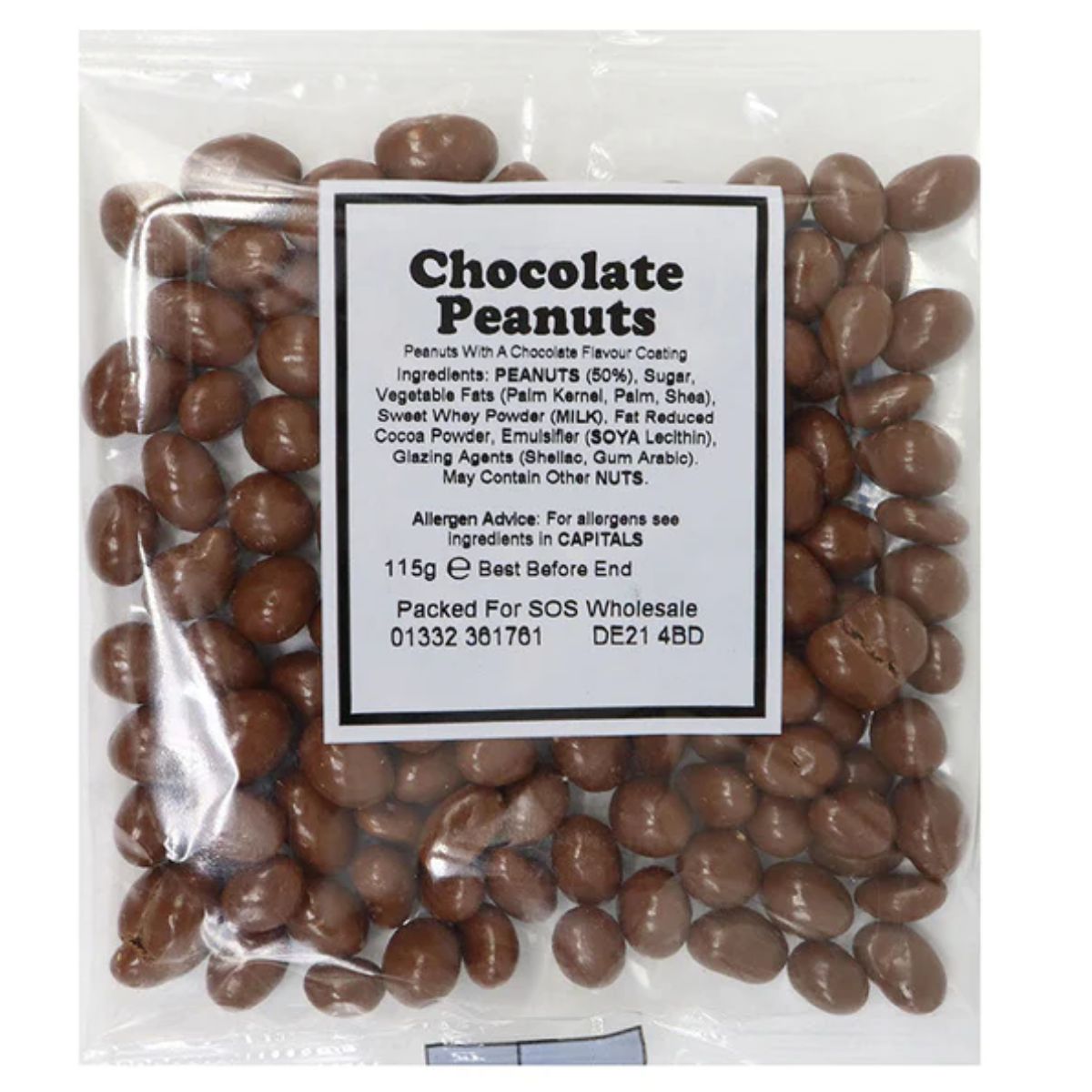 Bumper Bag - Chocolate Peanuts - 145g in a bag. Bumper Bag - Chocolate Peanuts - 145g in a bag.
