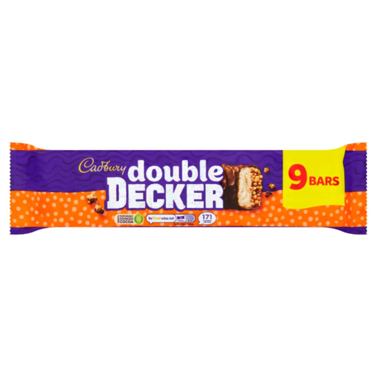 Cadbury - Double Decker Chocolate Bar 9 Pack - 335.7g,
