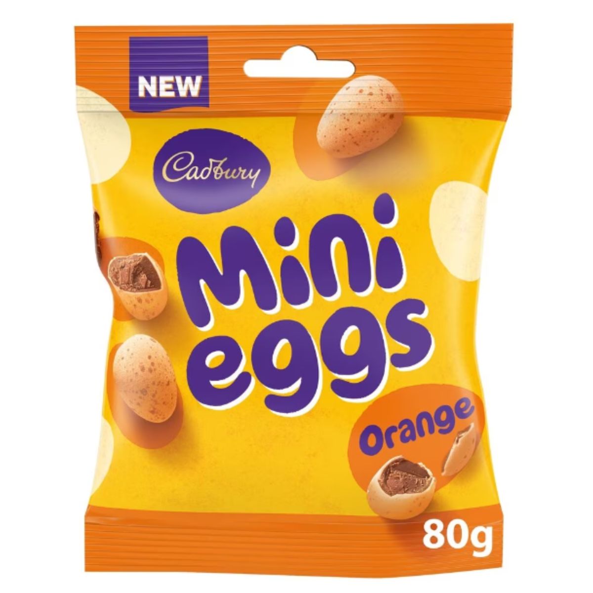 Packaging of Cadbury - Mini Eggs Orange - 80g.