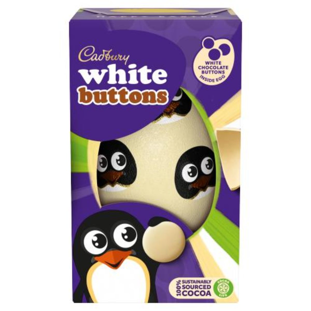 Cadbury's Cadbury - White Buttons - 98g Easter Egg.