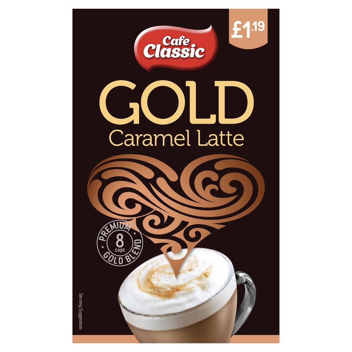 Cafe Classic - Gold Caramel Latte - 112g. Cafe Classic - Gold Caramel Latte - 112g.