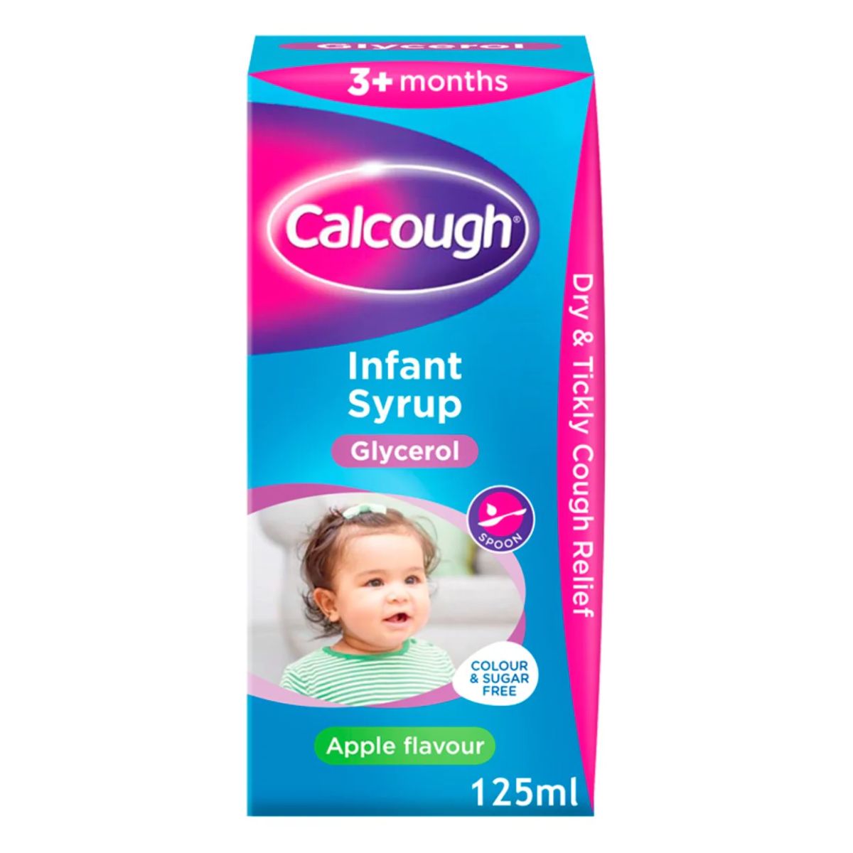 Calcough - Infant Syrup - 125ml in a bottle. Calcough - Infant Syrup - 125ml in a bottle.