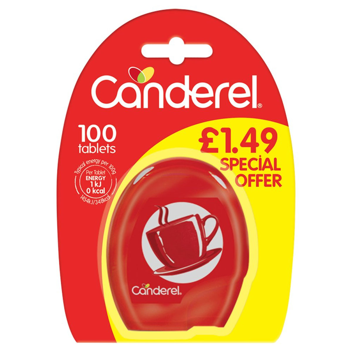 Canderel - 100 Tablets 8.5g - Continental Food Store