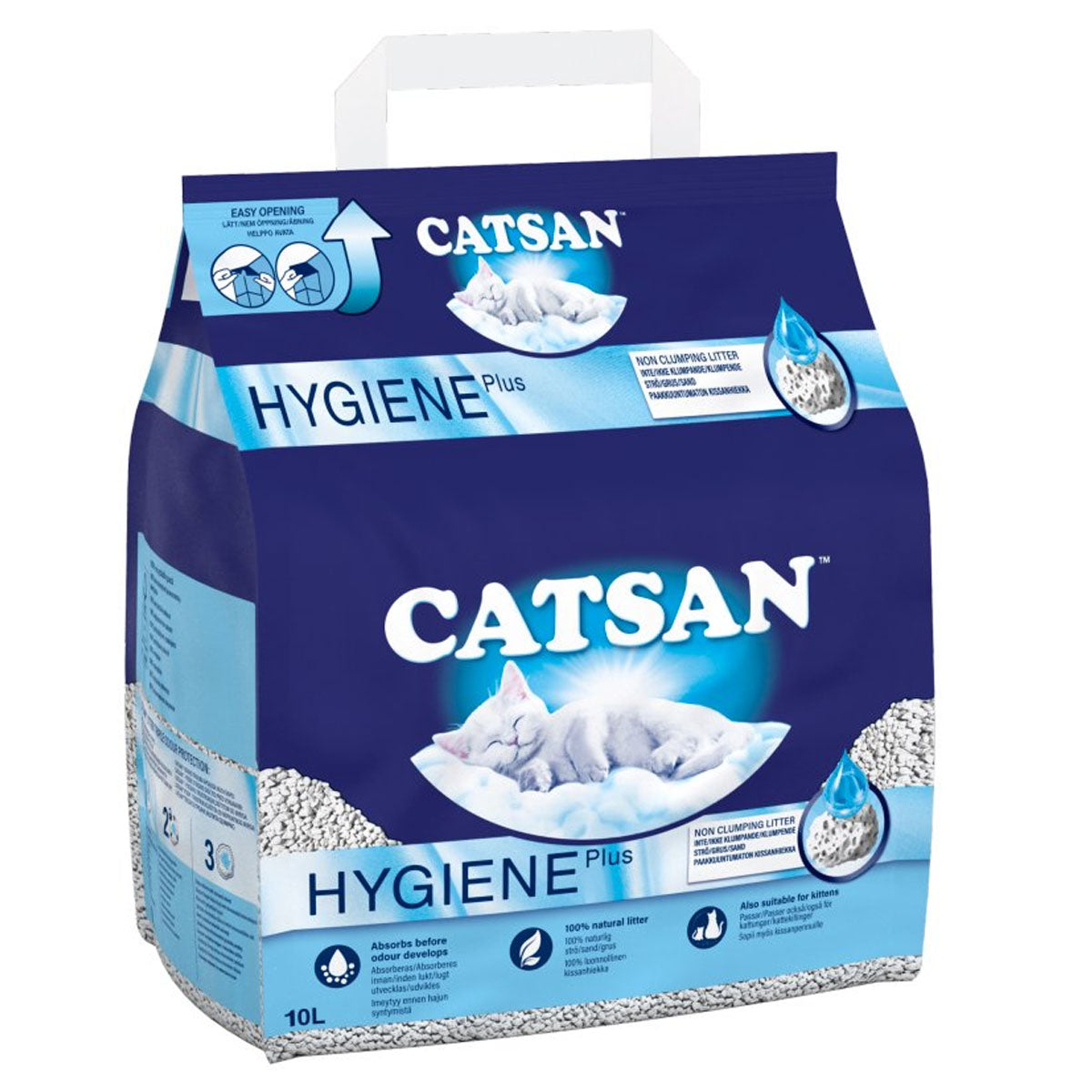 Catsan - Hygiene Non-Clumping Odour Control Cat Litter - 10L - Continental Food Store