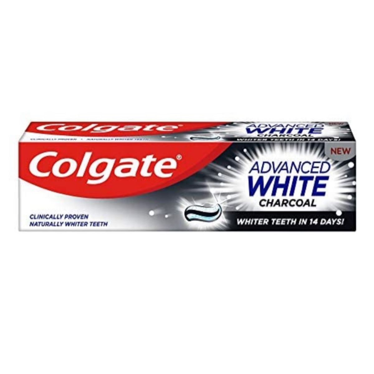 Colgate - Advanced White Charcoal White Toothpaste - 75ml. Colgate - Advanced White Charcoal White Toothpaste - 75ml.