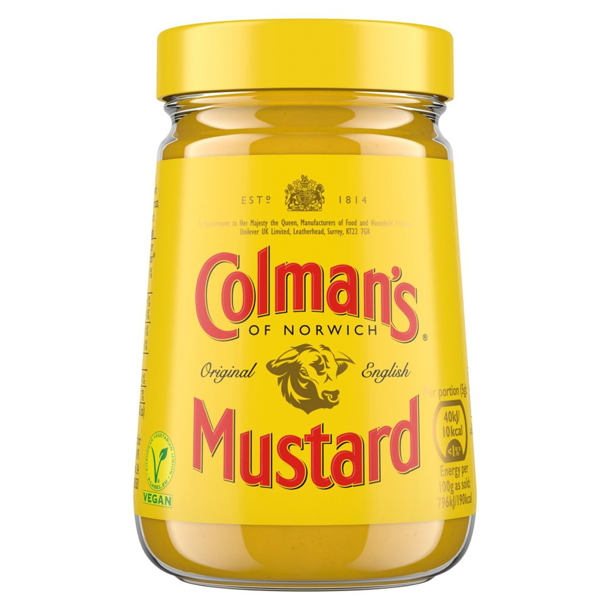 Colmans - Mustard Original English Mustard - 170g in a jar.