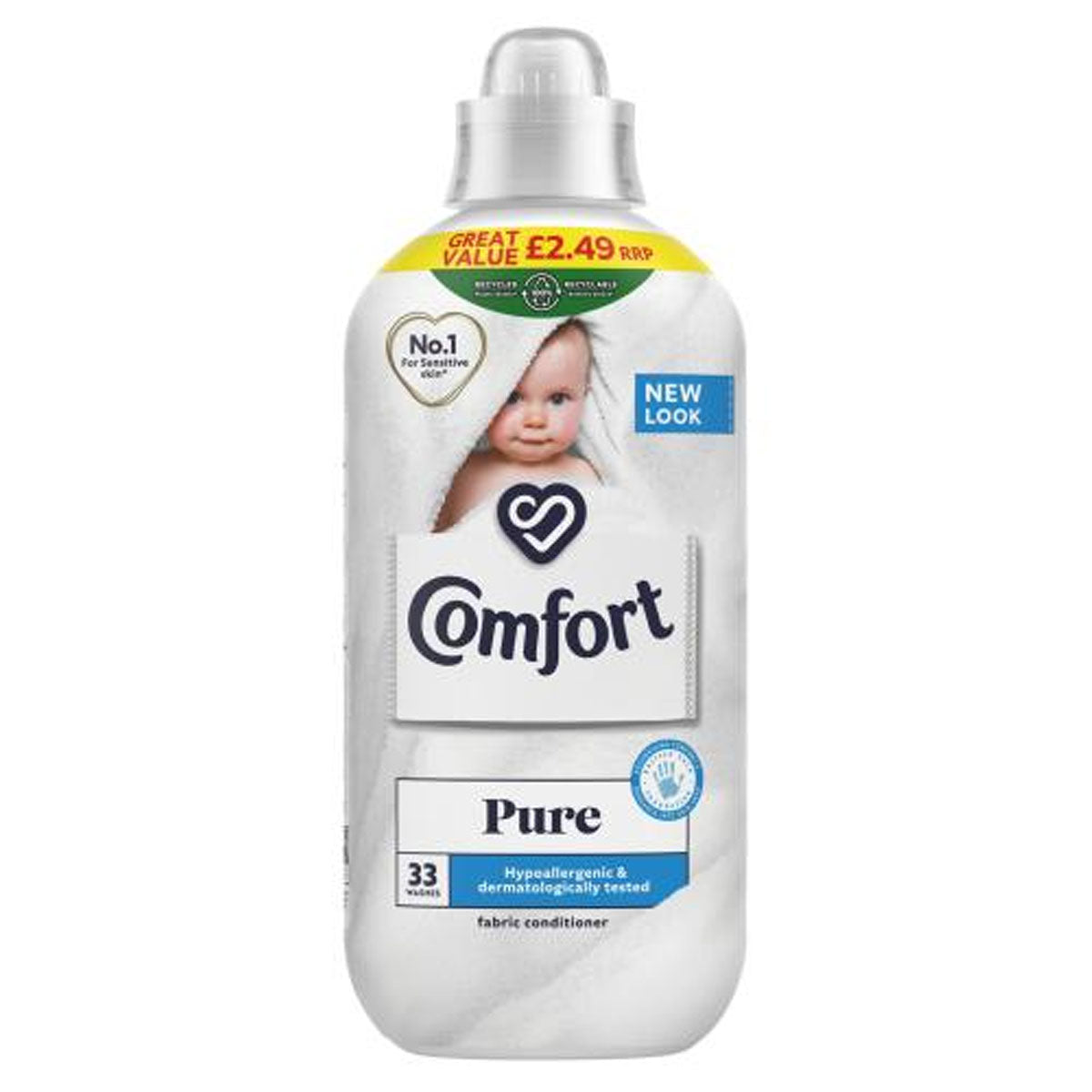 Comfort - Fabric Conditioner Pure - 33 Wash 990 ml - Continental Food Store
