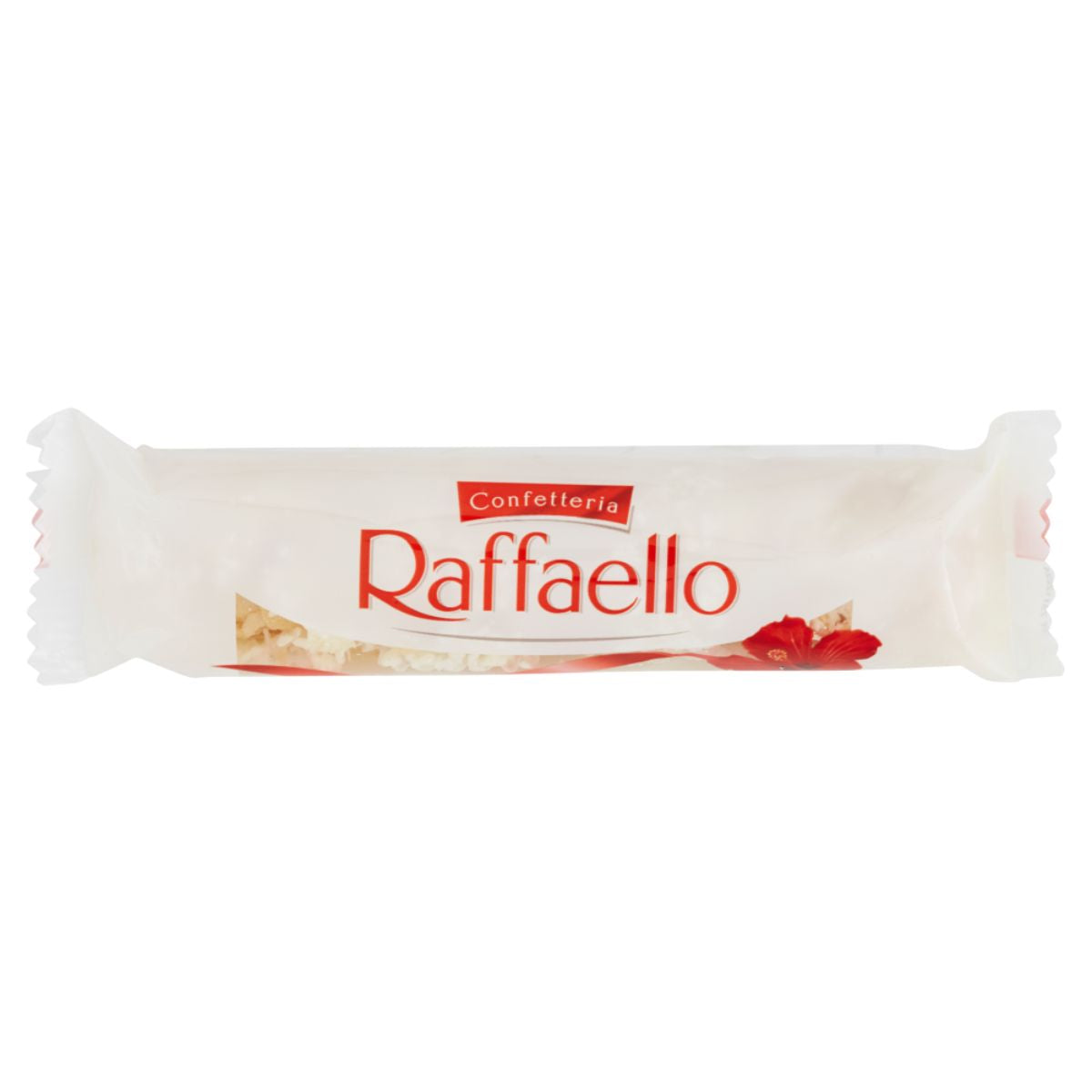 A Confetteria - Raffaello - 40g on a white background. A Confetteria - Raffaello - 40g on a white background.