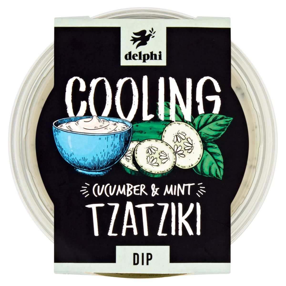 Delphi - Cooling Cucumber & Mint Tzatziki Dip - 170g.