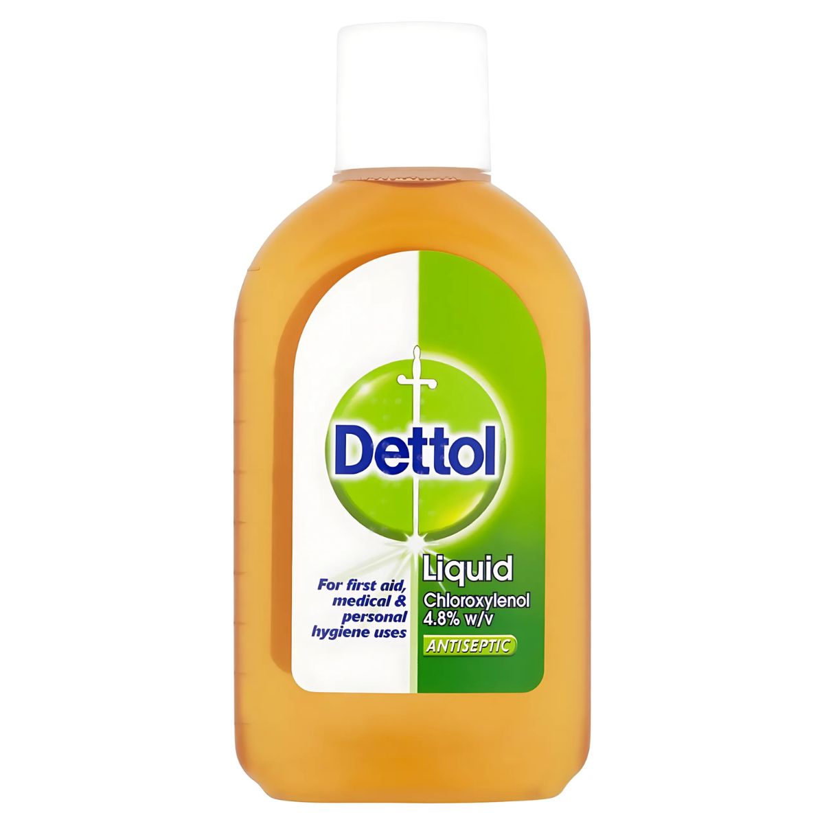 Dettol - Liquid Antiseptic Disinfectant - 500ml offers effective antibacterial protection for first aid, medical, and personal hygiene use. Dettol - Liquid Antiseptic Disinfectant - 500ml offers effective antibacterial protection for first aid, medical, and personal hygiene use.