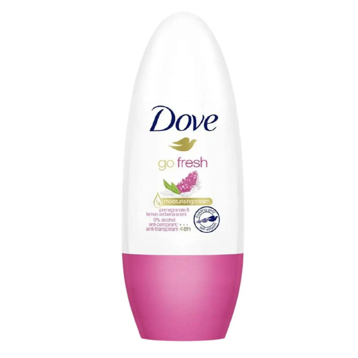 Dove Go Fresh Pomegranate Deodorant Anti-Perspirant Roll On - 50ml.