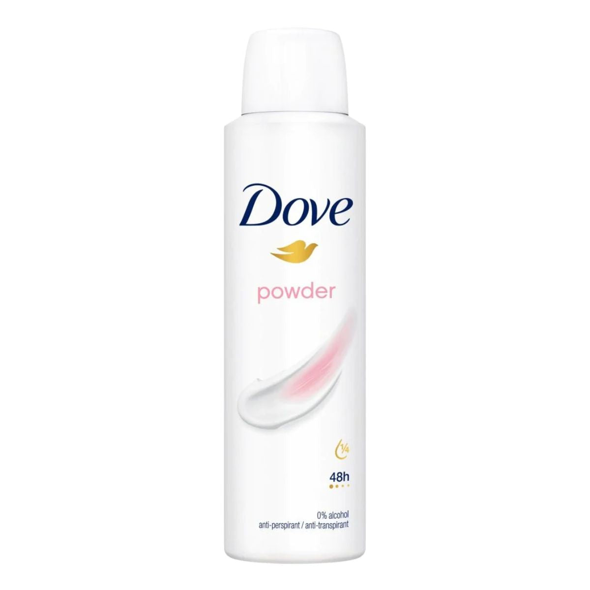 Dove - Powder 48h Anti-Perspirant Deodorant - 150ml for women.