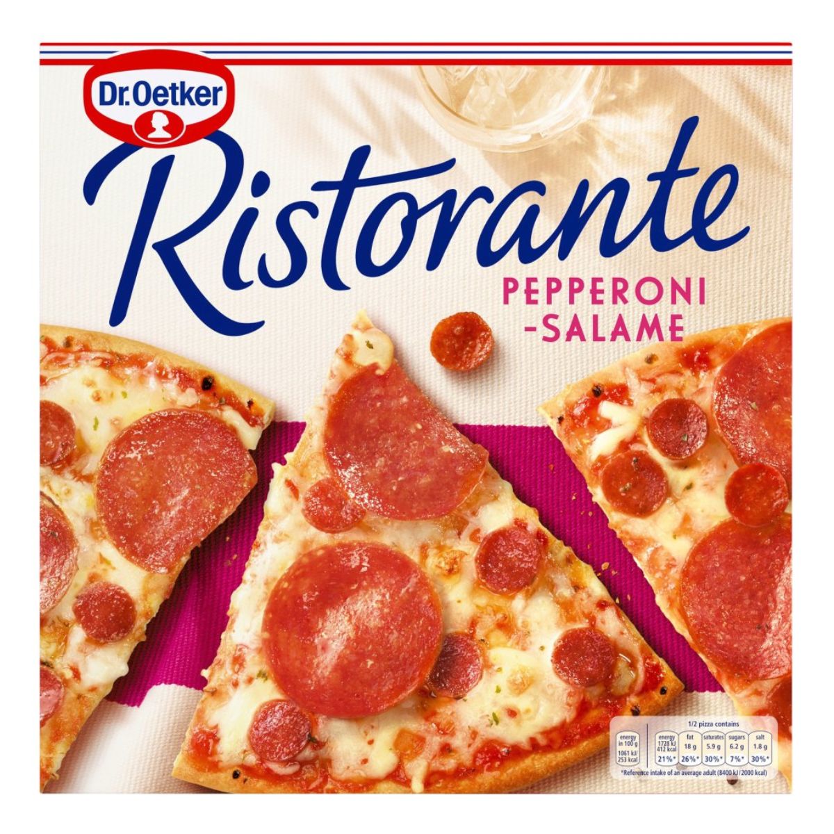 Dr. Oetker - Ristorante Pepperoni Salame Pizza - 320g