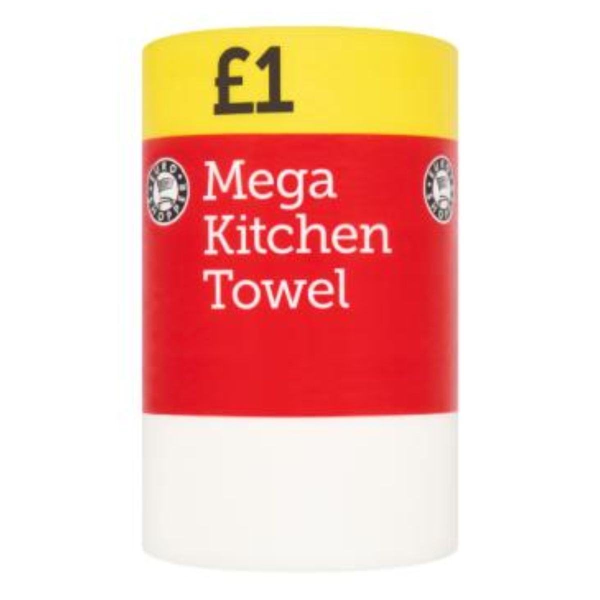 A Euro Shopper - Mega Kitchen Towel - 1pcs on a white background. A Euro Shopper - Mega Kitchen Towel - 1pcs on a white background.