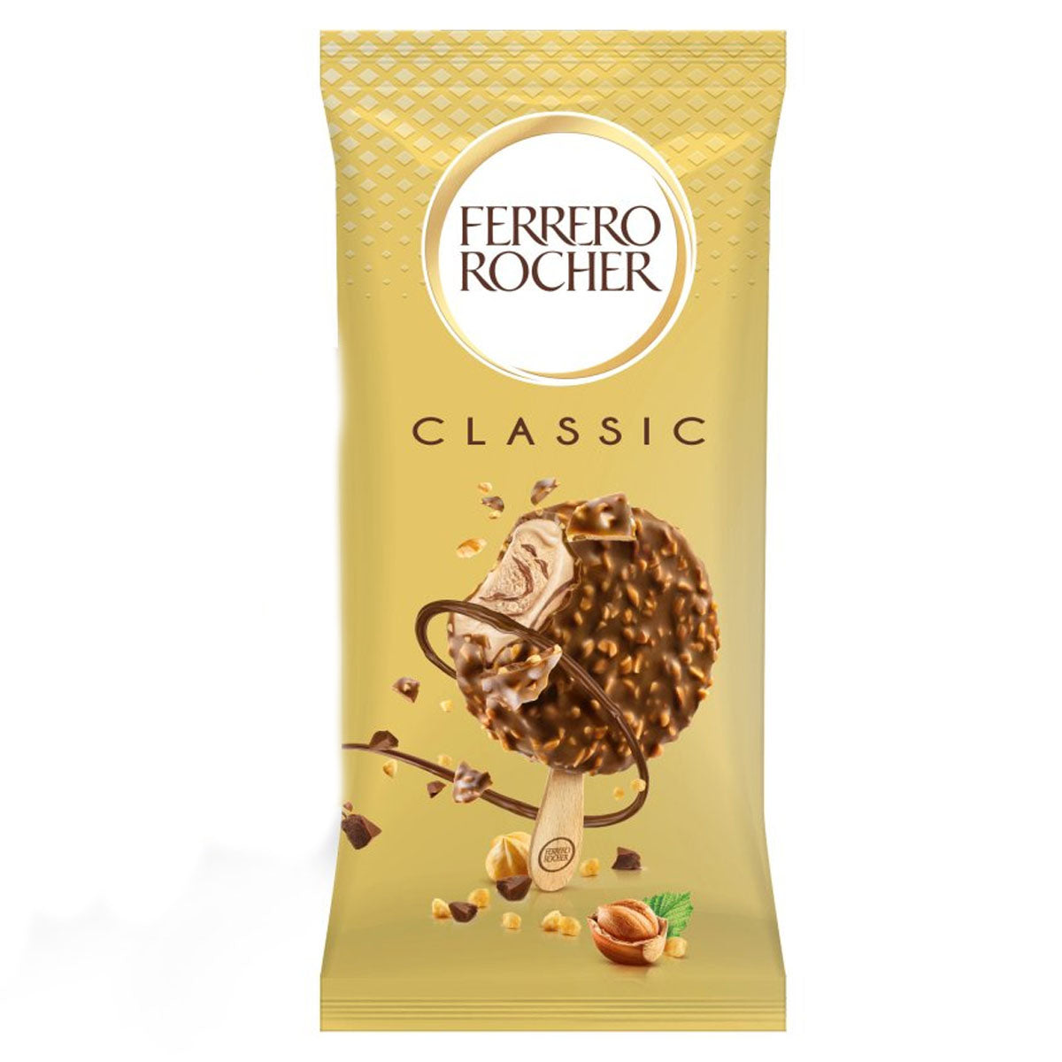 Ferrero Rocher - Classic Ice Cream Stick - 70ml. Ferrero Rocher - Classic Ice Cream Stick - 70ml.