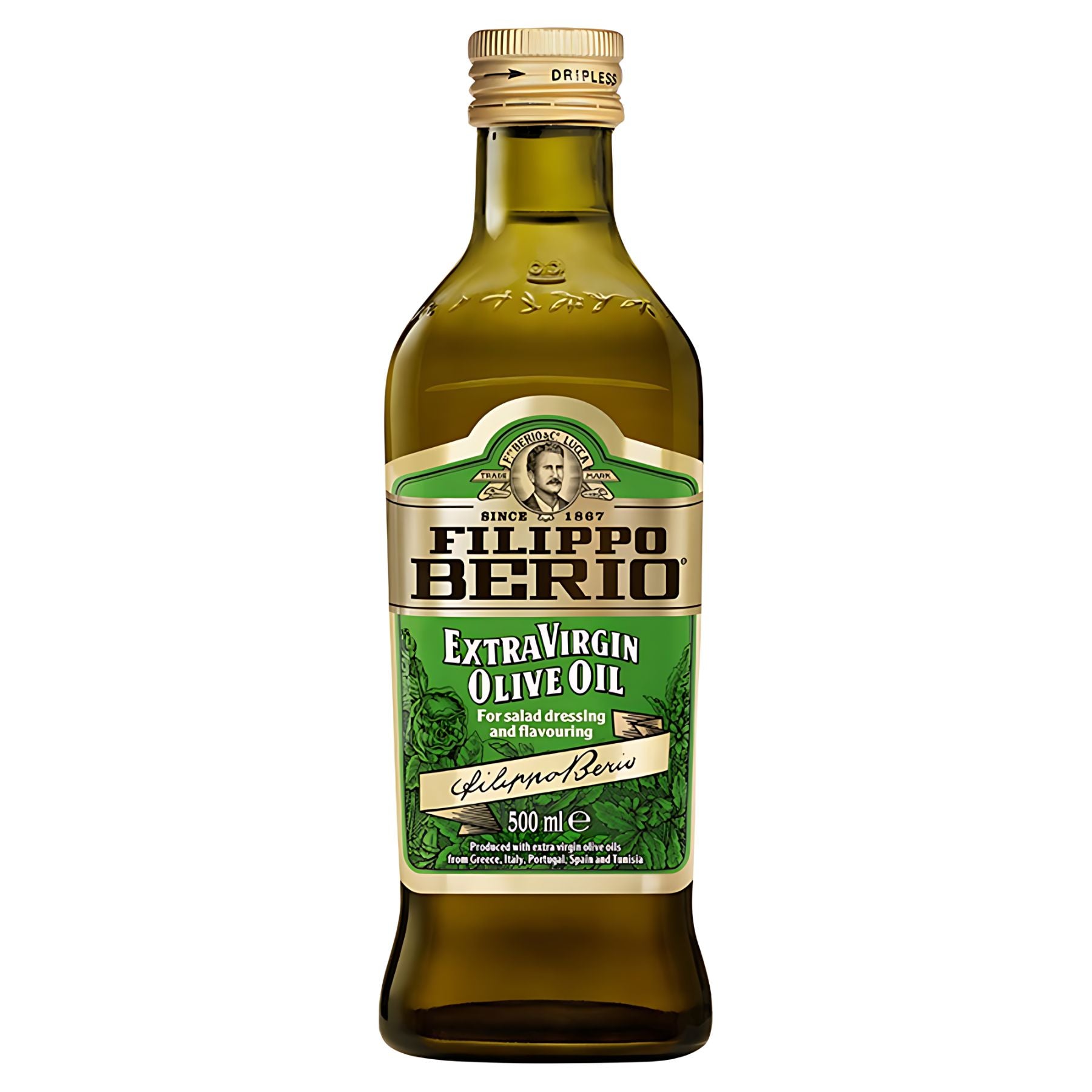 Filippo Berio - Extra Virgin Olive Oil - 500ml, ideal for healthy cooking, salads, and adding rich flavor to your dishes. Filippo Berio - Extra Virgin Olive Oil - 500ml, ideal for healthy cooking, salads, and adding rich flavor to your dishes.