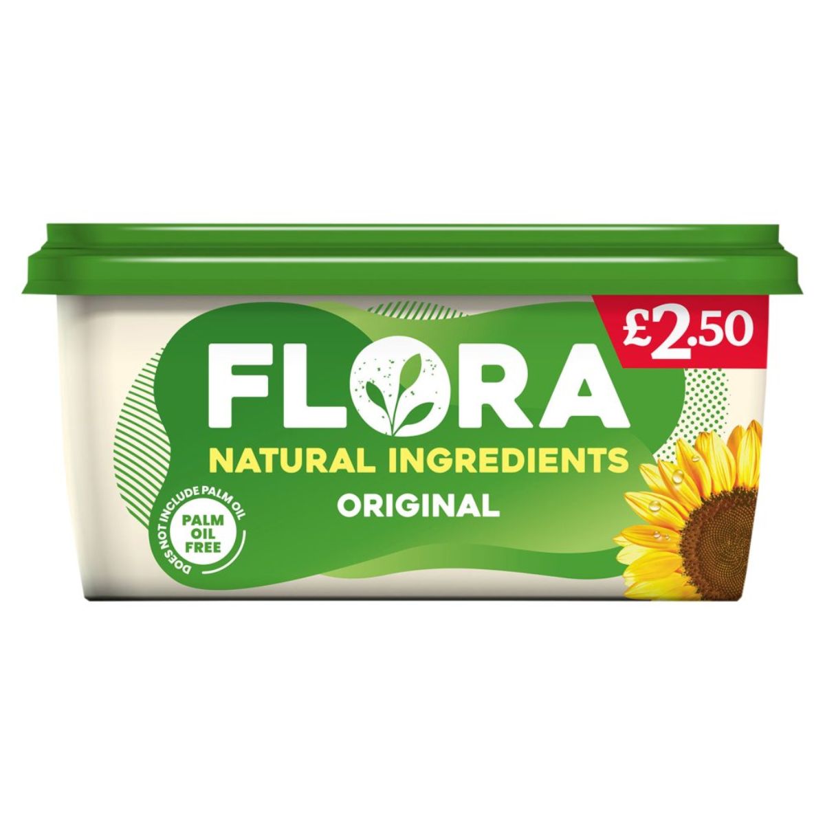 A tube of Flora - Original Spread with Natural Ingredients - 450g.