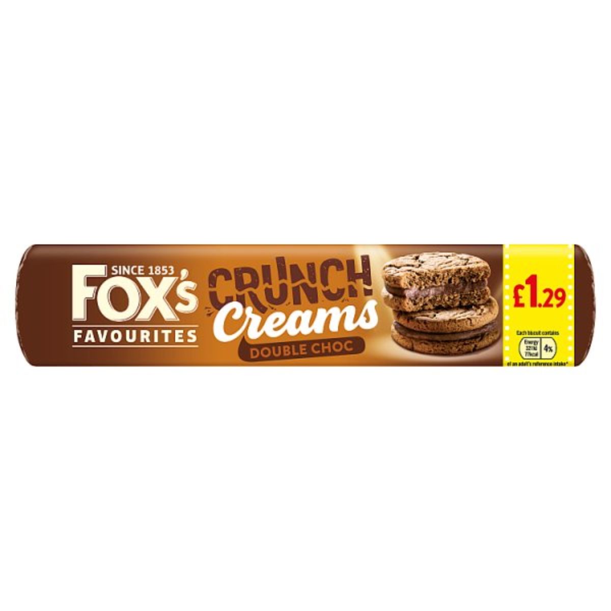 Fox's Double Choc Crunch Cream - 200g in a tube.