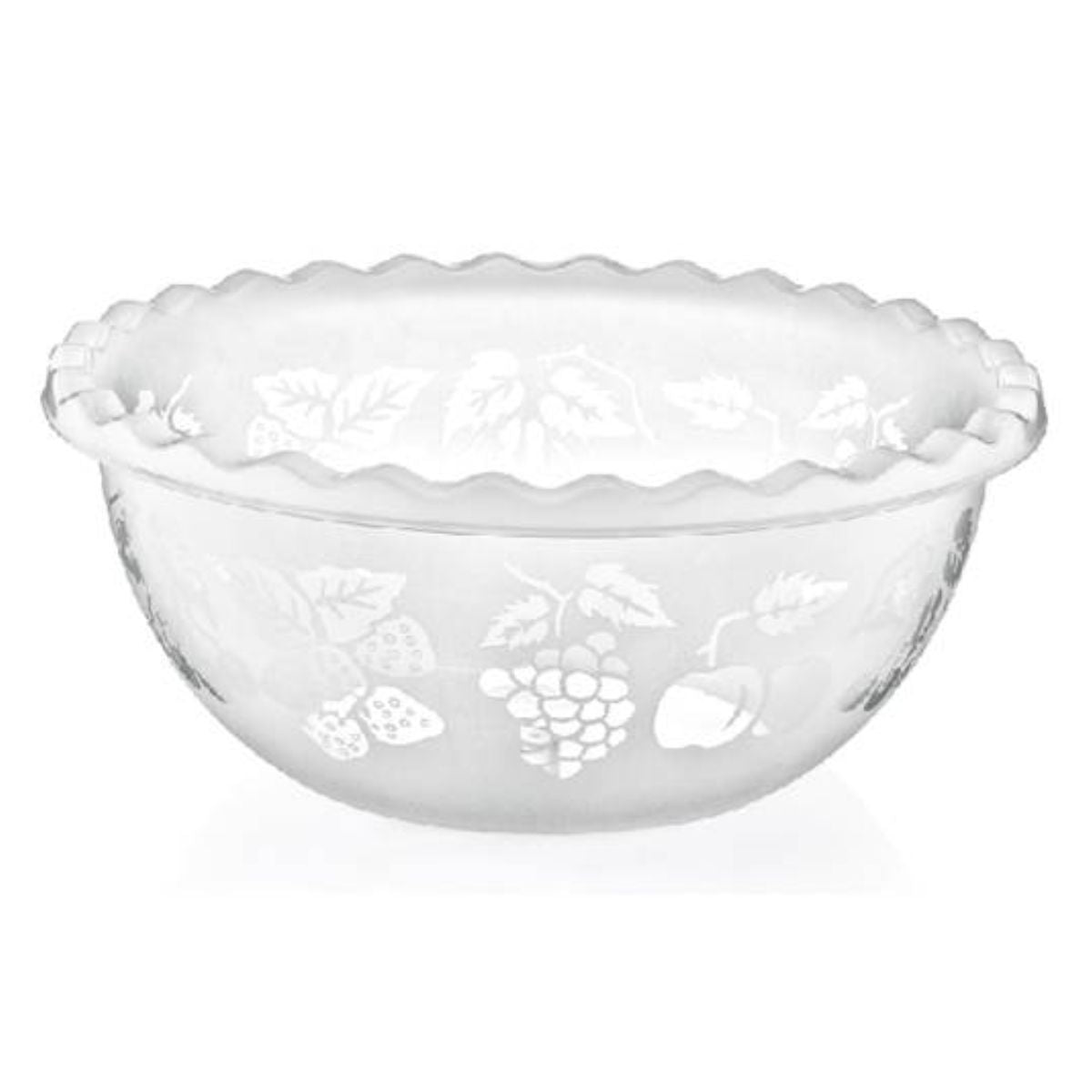 A Fruit Bowl Large - 1pcs with a pattern on it. A Fruit Bowl Large - 1pcs with a pattern on it.