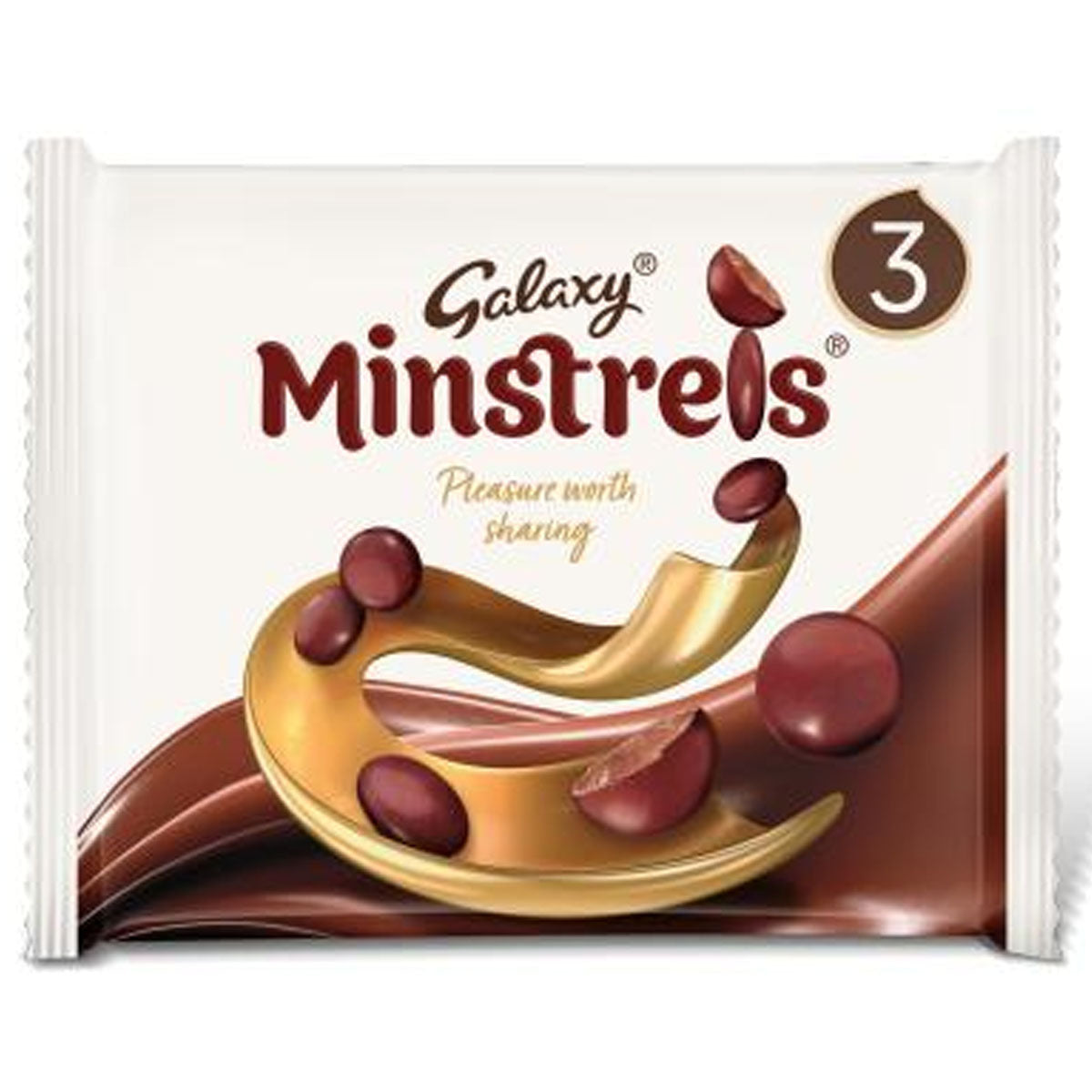 Galaxy - Minstrels Milk Chocolate Buttons Bag Multipack - 3 x 42g - Continental Food Store Galaxy - Minstrels Milk Chocolate Buttons Bag Multipack - 3 x 42g - Continental Food Store