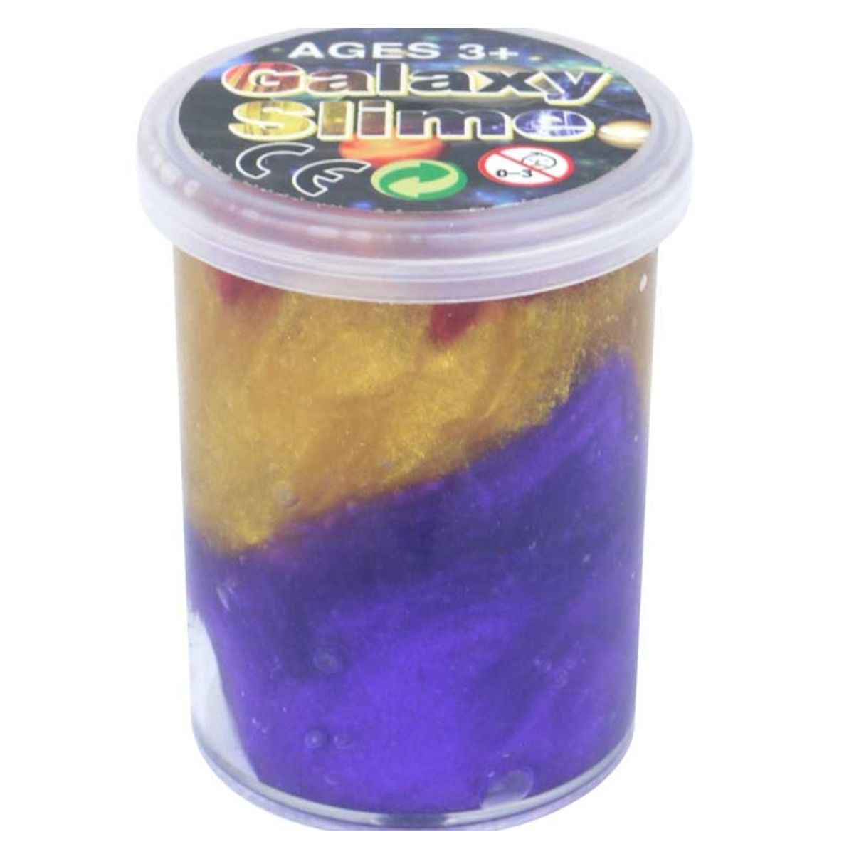 Galaxy - Slime - 1pcs in a plastic container.
