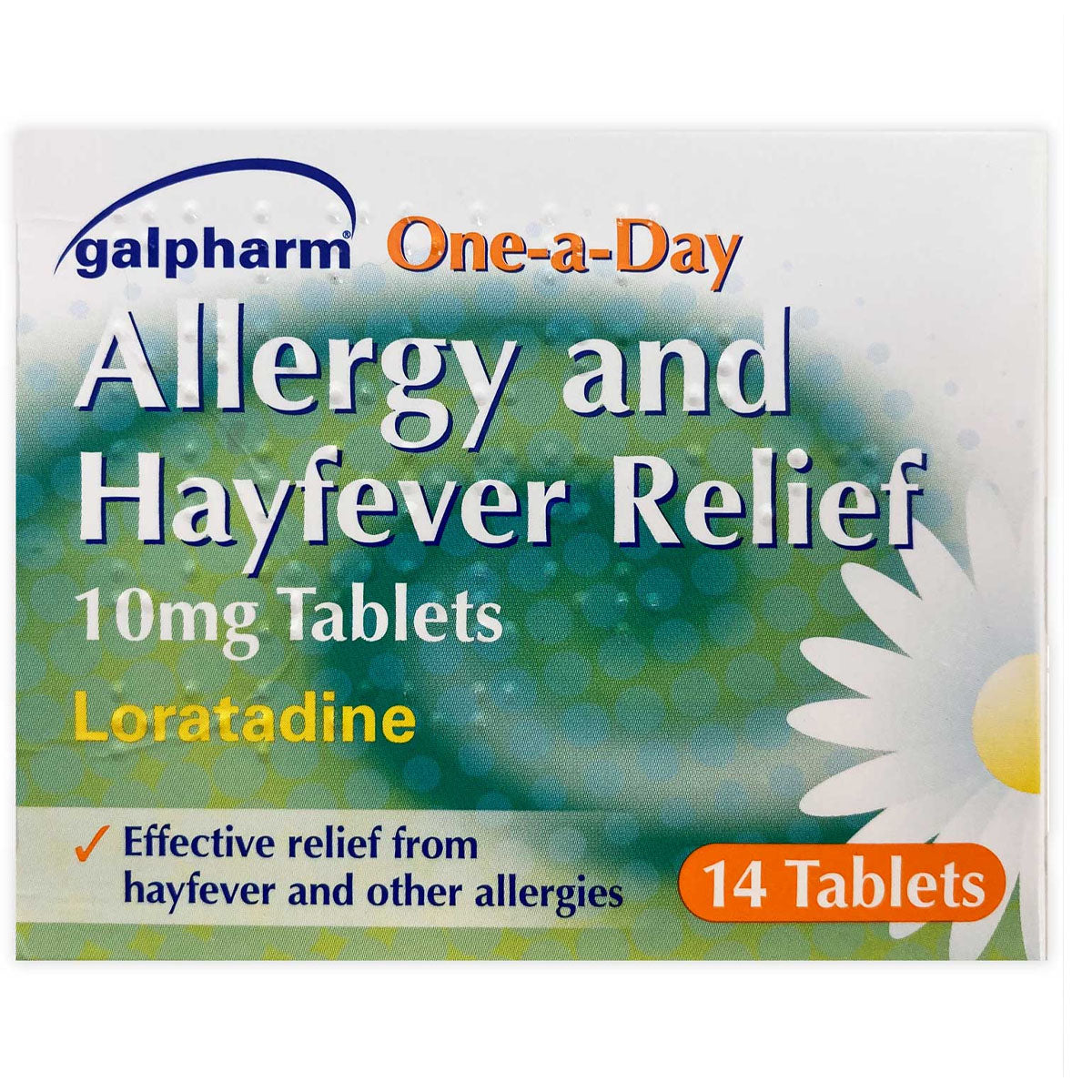 Galpharm - One-a-day Allergy And Hayfever Relief - 10mg Tablets 14 Pack - Continental Food Store Galpharm - One-a-day Allergy And Hayfever Relief - 10mg Tablets 14 Pack - Continental Food Store