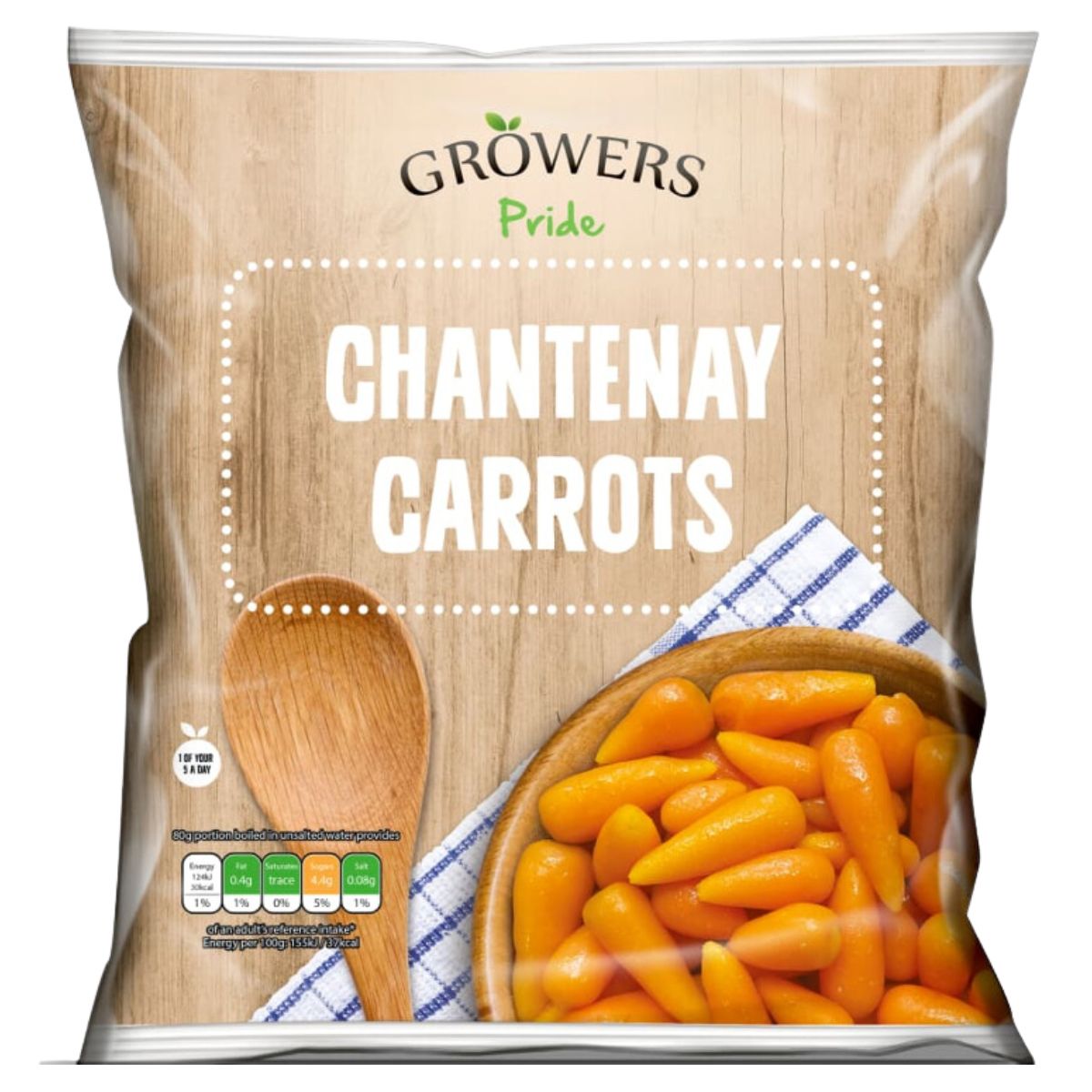 Growers Pride - Chantenay Carrots - 450g pure chantanay carrots.