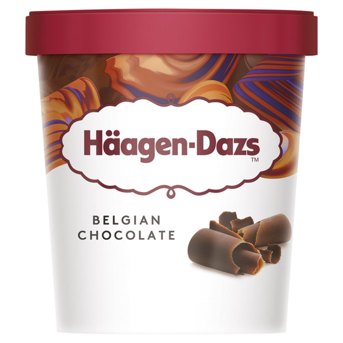 Indulgent treat: Haagen Dazs - Belgian Chocolate Ice Cream - 460ml.