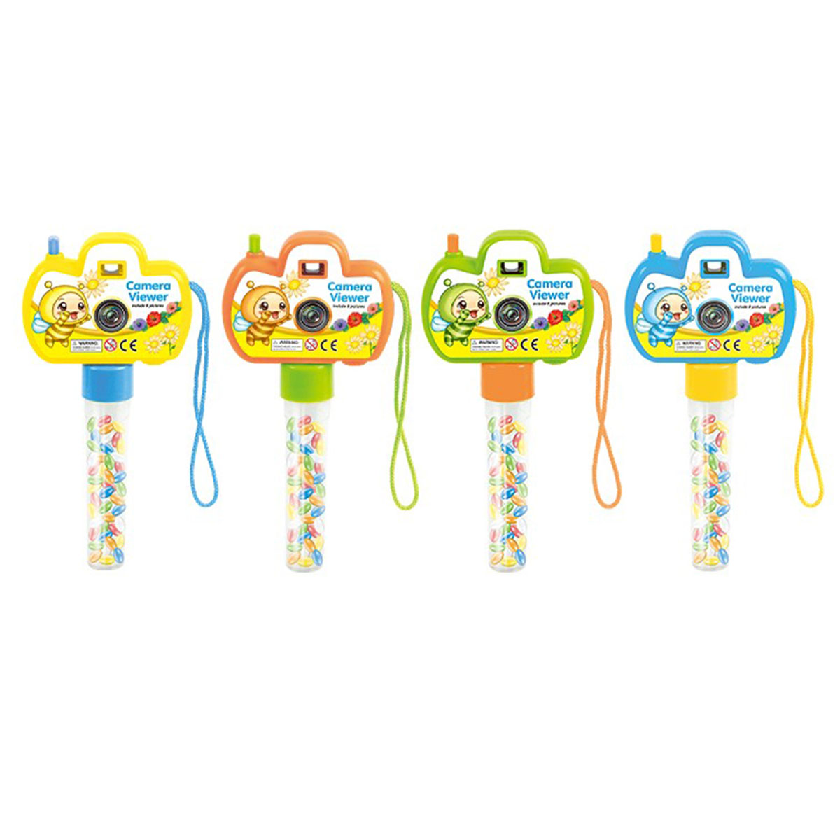 A group of Happy Bee Camera Toys - 1pcs. A group of Happy Bee Camera Toys - 1pcs.